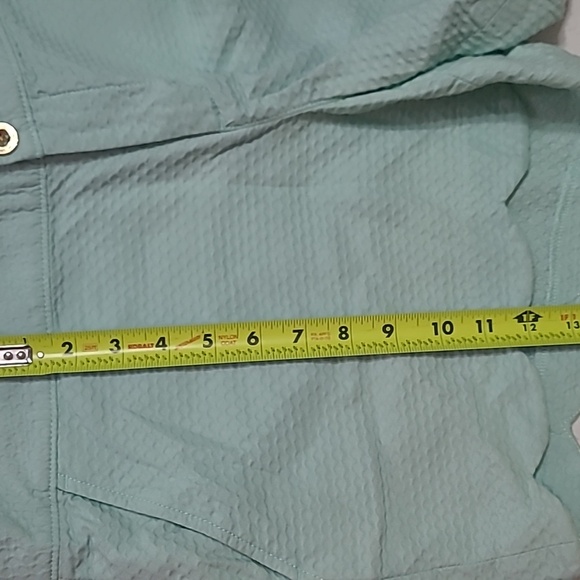 Lilly Pulitzer Mint Green Scalloped Hem The Buttercup Short size 14 - Picture 10 of 12